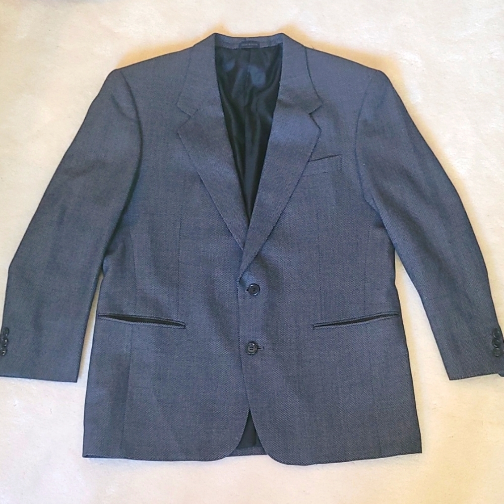Vintage Barney's of New York tessuti Lanerossi  men's blazer sz L